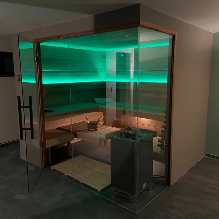 Innensauna mit LEDs