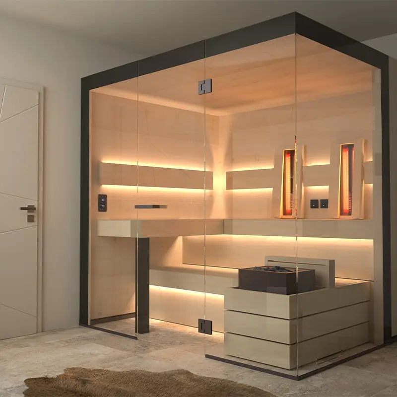 Innensauna Kombikabine