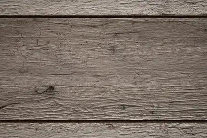 Detailbild Verkleidung Altholz in grau, Gartensaunen nach Maß gefertigt